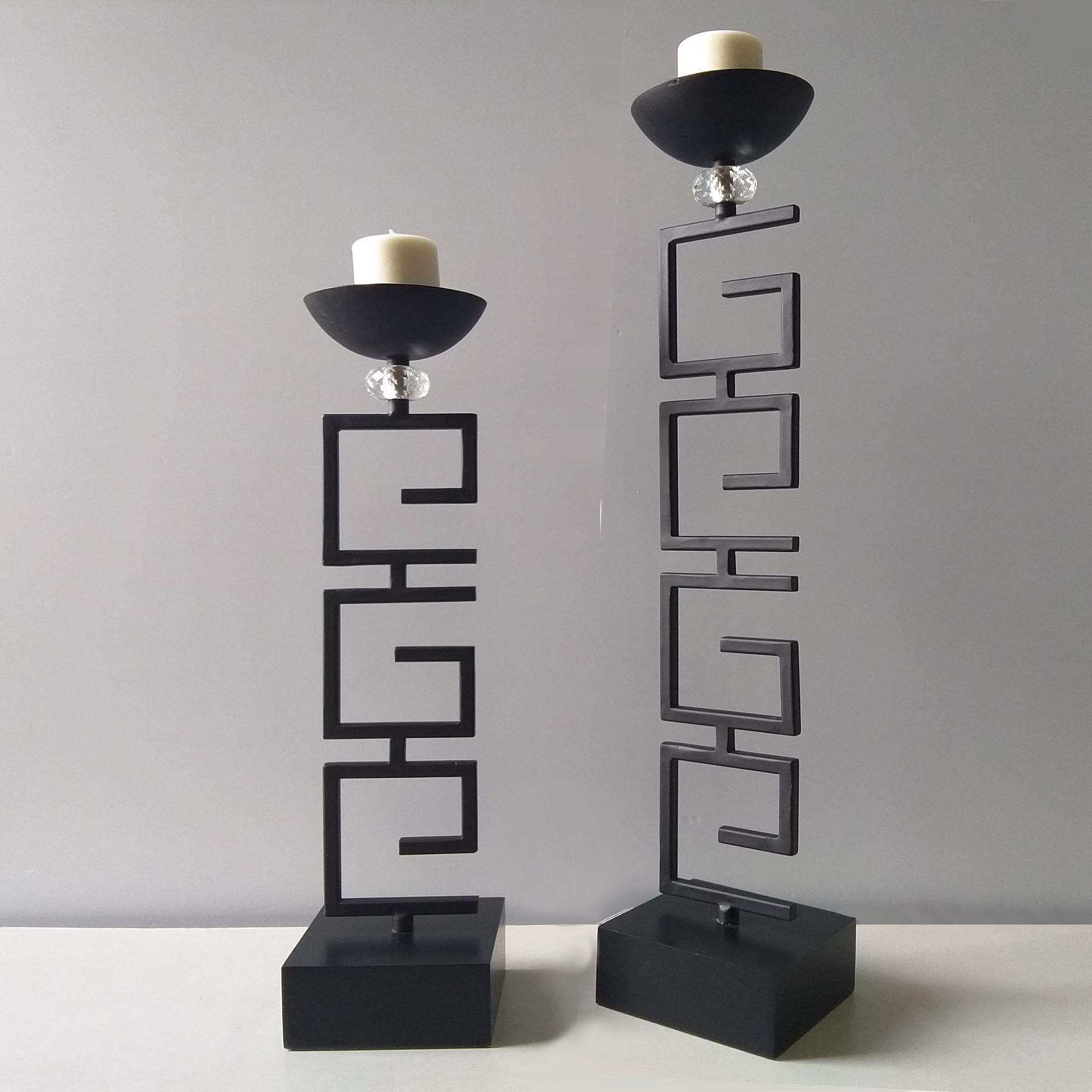 现金属摆件中国古典风新中式铁艺玄关客厅家居摆件烛台,手表,配件,淘宝优惠券,粉丝福利购,淘宝优惠卷