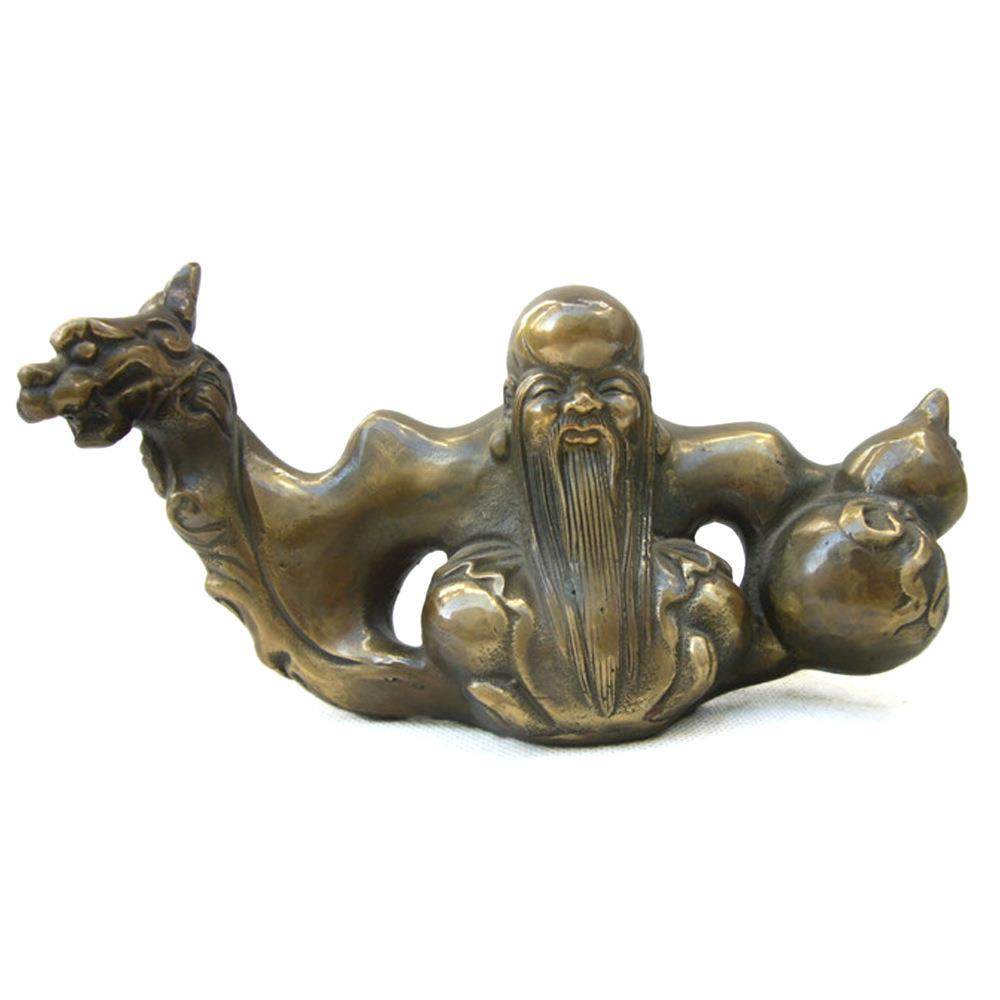 铸铜人物寿星笔架商务办公家居装饰桌面摆件金属工艺品,机械设备,其他机械设备,淘宝优惠券,粉丝福利购,淘宝优惠卷