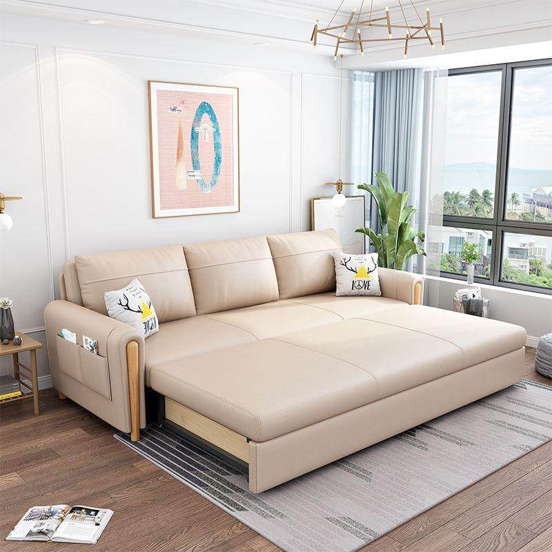 一体多用双人多功能沙发床小户型折叠沙发床两用客厅储物沙发床