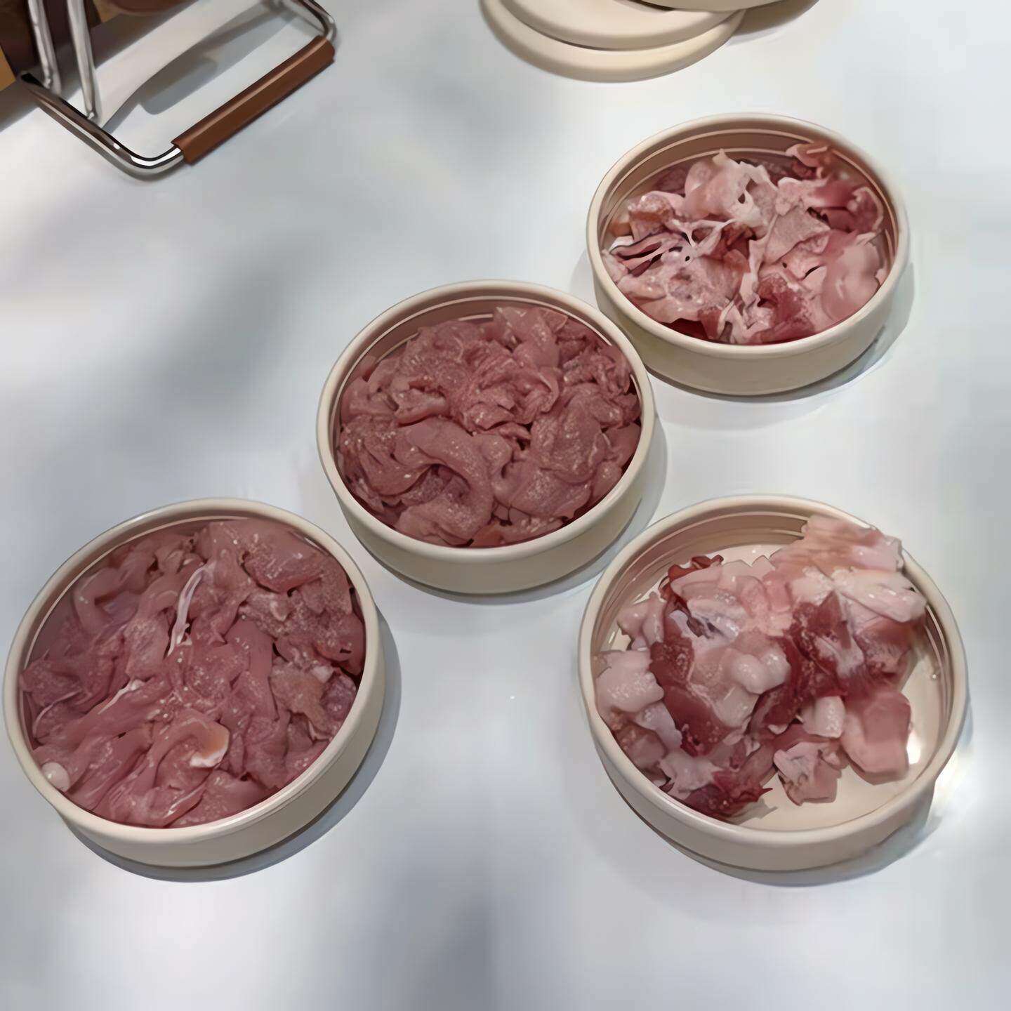 肉饼分装盒硅胶食物分装盒冰箱肉类冷藏收纳盒食品接触用肉饼模具