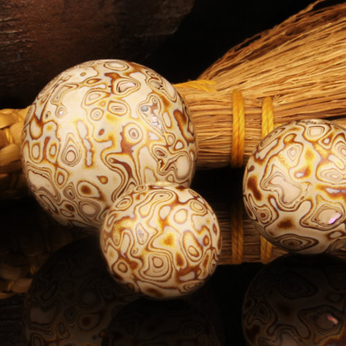 DONGUAN冬官漆器单珠手串男女