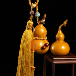 donguan冬官大漆葫芦车挂件包挂非遗福州脱胎漆器工艺品惊鸿别秋