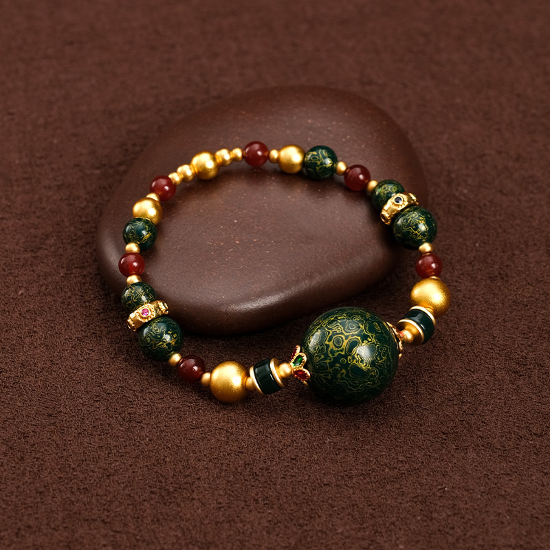 donguan冬官大漆手链漆器首饰中式民族风复古精致绿色素雅碧瑶环,饰品/流行首饰/时尚饰品新,手链,淘宝优惠券,粉丝福利购,淘宝优惠卷