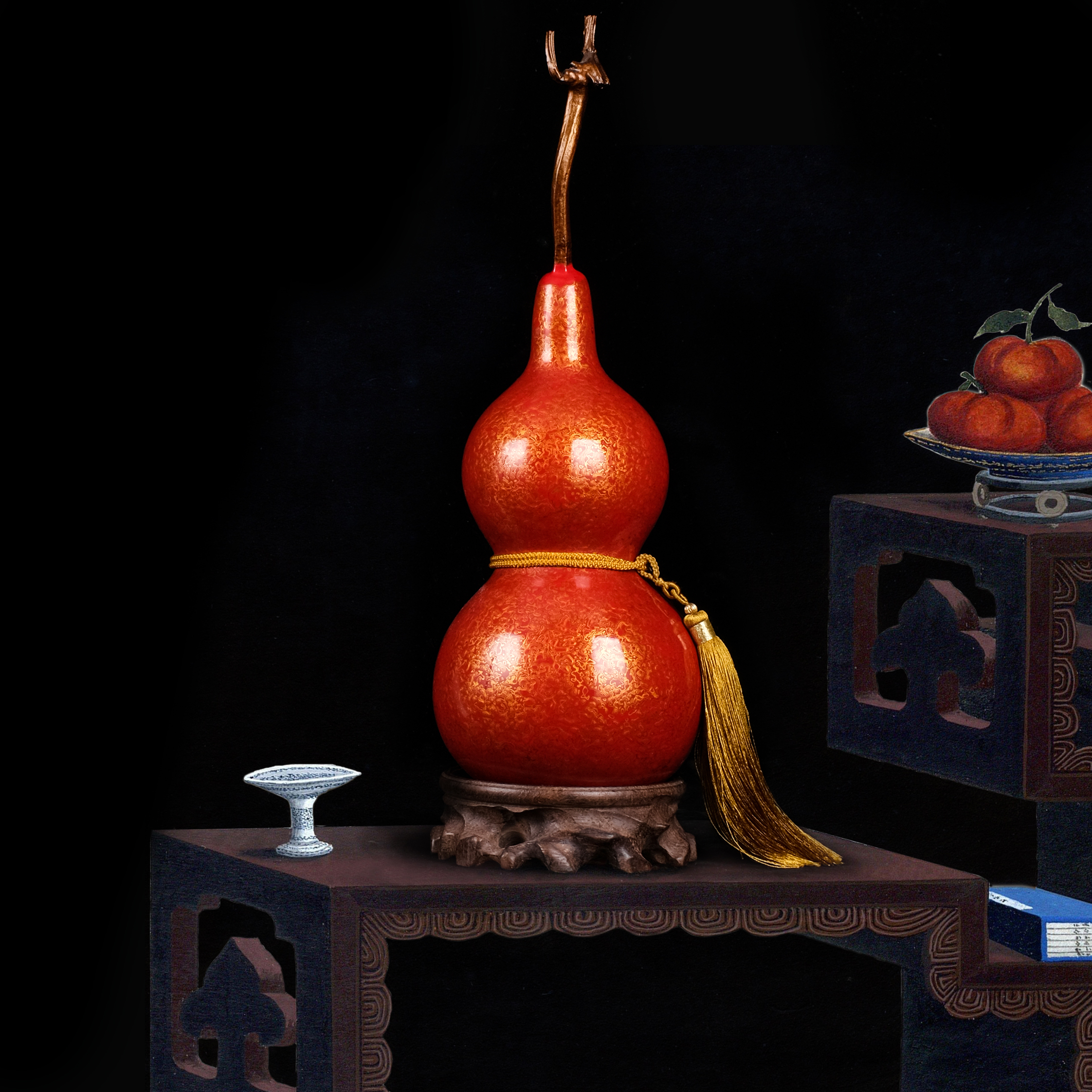 DONGUAN/冬官非遗大漆工艺大葫芦