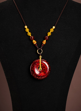 DONGUAN/冬官非遗大漆工艺项链