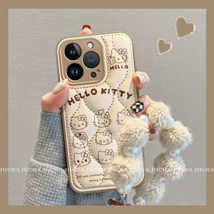 凯蒂猫表情适用三星s26ultra手机壳s25edge高级感s24+防摔s23小众a15女a17硅胶a26全包a35卡通a54挂绳新款a56