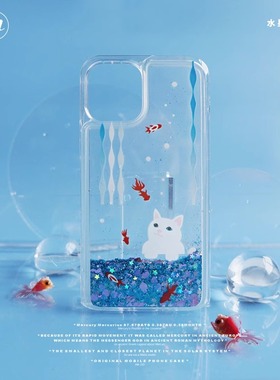 原创流沙猫咪适用三星s24ultra手机壳s23fe/s22+/s21硅胶a05s/a14软a225g可爱a34新款a52/a54女a71卡通苹果15