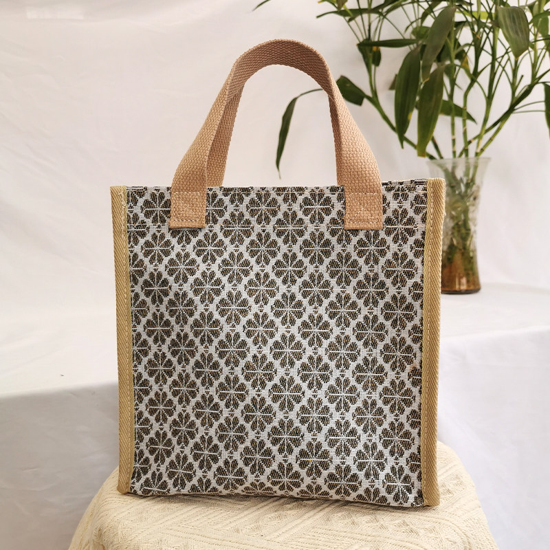 帆布包女士2025新款单肩托特包大容量旅行手提袋子外出时尚购物袋