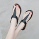 summer flat women 夏季 sandals flops 女休闲平底鞋 flip 凉鞋
