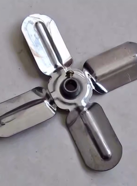 农村烟囱引风机不锈钢大功率专用风叶配件家用烟囱引风机叶片