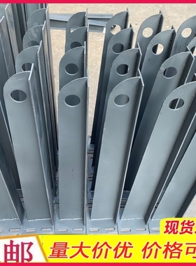 玻璃点式T门头幕墙牛腿爪件工字钢梁H型支架雨棚加厚钢架定做挑梁