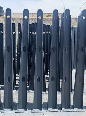 定制 玻璃雨棚 碳钢牛腿挑梁支架 不锈钢雨棚钢梁 满焊工字钢结构