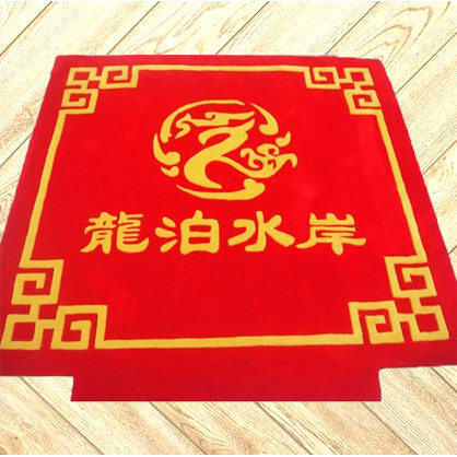 批发腈纶异形电梯地毯手工地毯ogo大厅迎宾羊毛酒店商场地毯制作