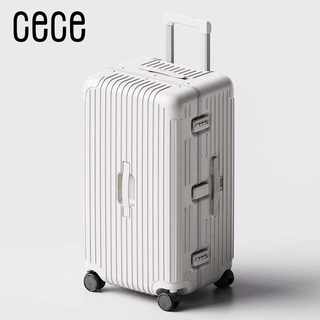 高档CECE30寸加厚结实铝框拉杆箱旅行箱男网红行李箱大容量女学生