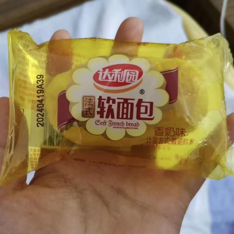 达利园法式软面包香奶味360g1袋休闲新鲜奶香香味香甜早餐面包