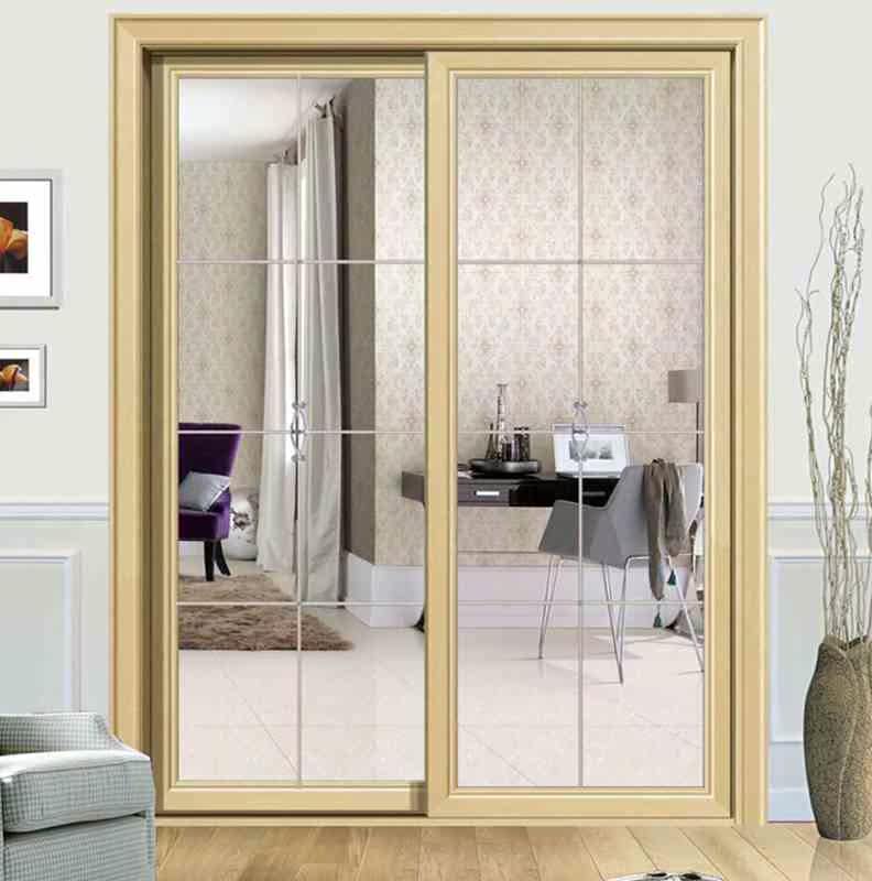 厨滑门 铝合金i室内玻房推拉门 定制阳台移门璃门 静音隔断门