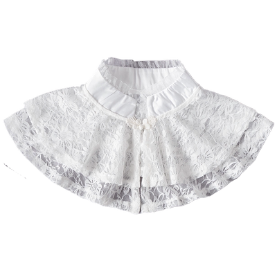 春夏配裙装饰披肩假领子领口装饰