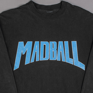 240g!罕见!破洞重磅tee!Madball嘻哈饶舌Rap穿搭高街长袖T恤