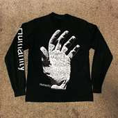 罕见 破洞tee Vintage美式 240g 高街长袖 T恤