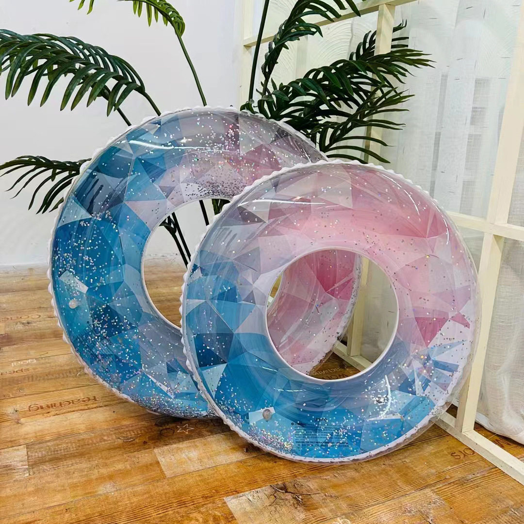 户外运动游泳圈成人浮力圈贝壳加大加厚充气水袖儿童泳圈