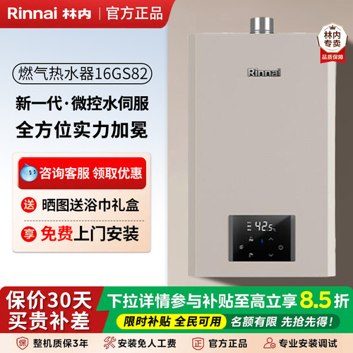 林内智能恒温16升强排式