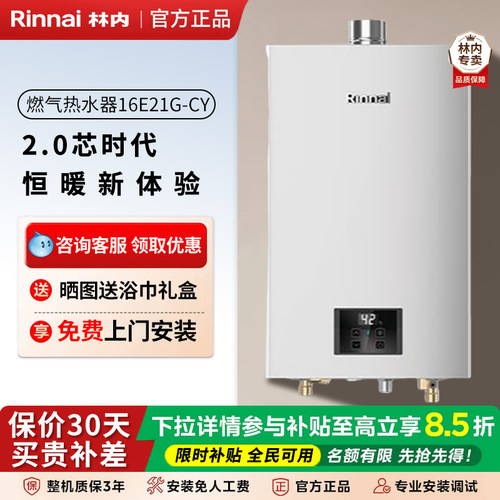 林内强排式热水器智能纳米芯片