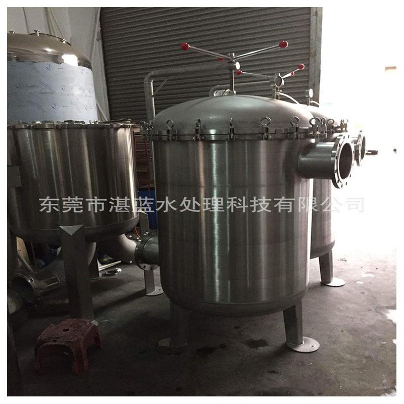 空调循环水不锈钢300TH袋式过滤器8袋袋式过滤器快装大流量厂