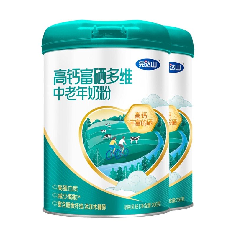 完达山中老年高钙富硒奶粉图片