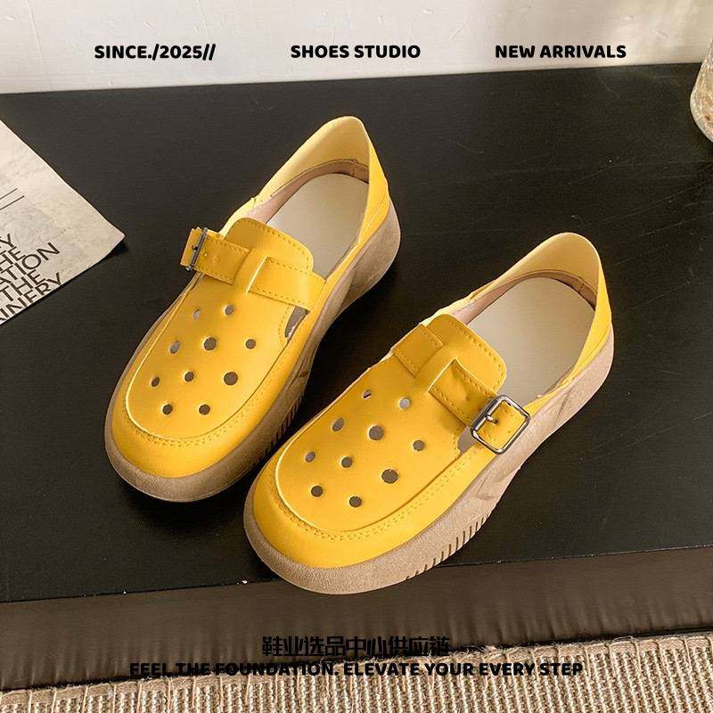 盒诚鞋业女新款时尚软底平底鞋单鞋休闲小皮鞋妈妈鞋子,女鞋,洞洞鞋,淘宝优惠券,粉丝福利购,淘宝优惠卷