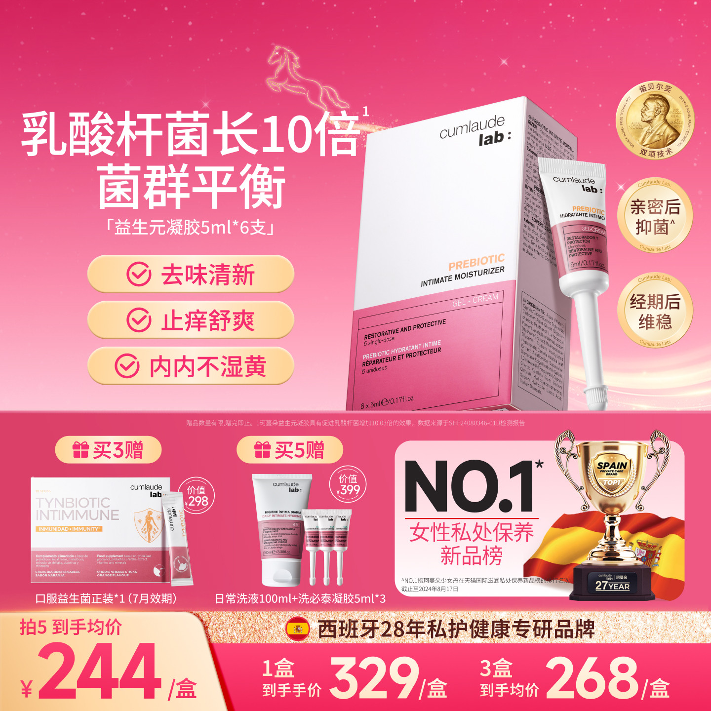 珂蔓朵益生元凝胶乳酸杆菌女私密处保养护益生菌清洁,洗护清洁剂/卫生巾/纸/香薰,私处凝胶,淘宝优惠券,粉丝福利购,淘宝优惠卷