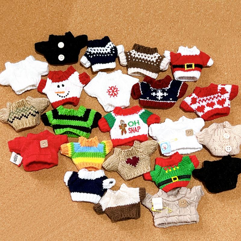 冬季毛衣毛绒公仔换装