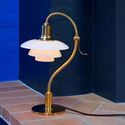 设计师PH3玻璃台灯卧室书房装饰