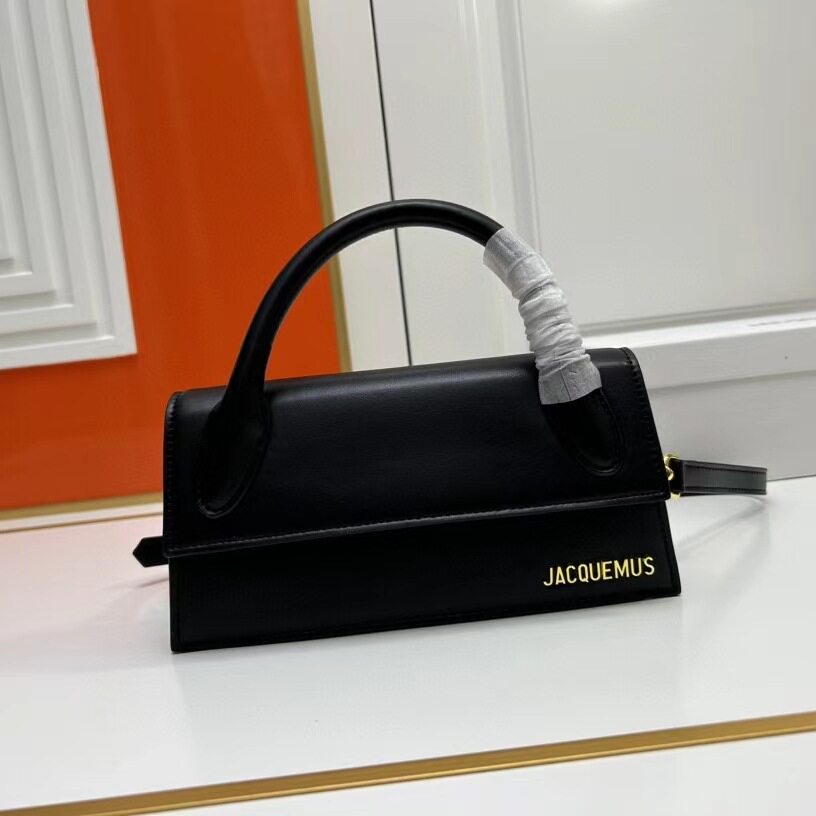 Jacquemus小众设计ins法国斜挎品牌时尚翻盖质感手提包单肩斜
