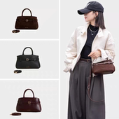 女箭头包le MANU 新款 cambon25绒面革单肩包手提托特包简约