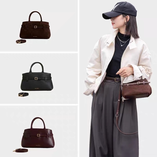 MANU 新款女箭头包le cambon25绒面革单肩包手提托特包简约