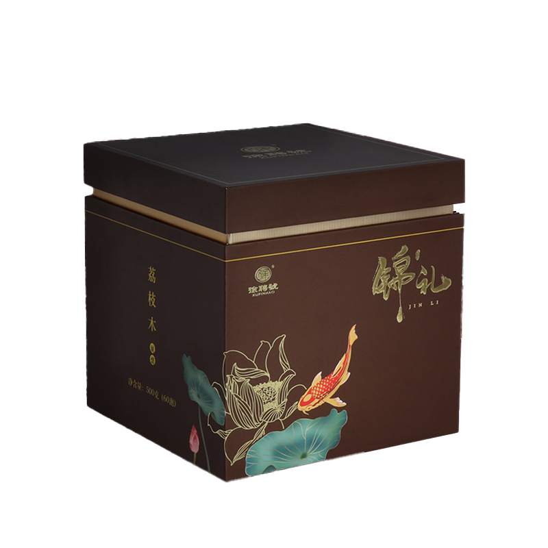 徐聘号锦礼陈香大红袍武夷岩茶浓香型茶叶礼盒装500g