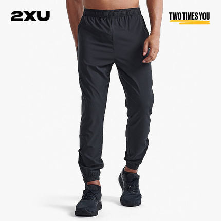 2XU Aero系列男梭织慢跑裤运动裤宽松束脚长裤透气速干裤舒适户外