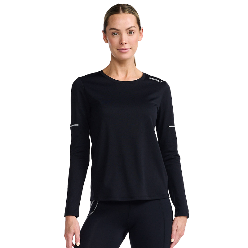 2XU Aero系列户外跑步上衣女春秋速干长袖T恤户外运动健身衣宽松