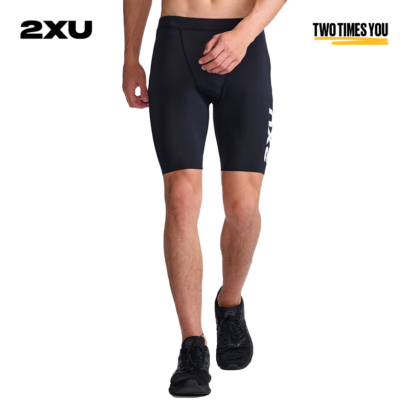 2XU Aero系列铁人三项男款速干专业透气骑行短裤铁三服