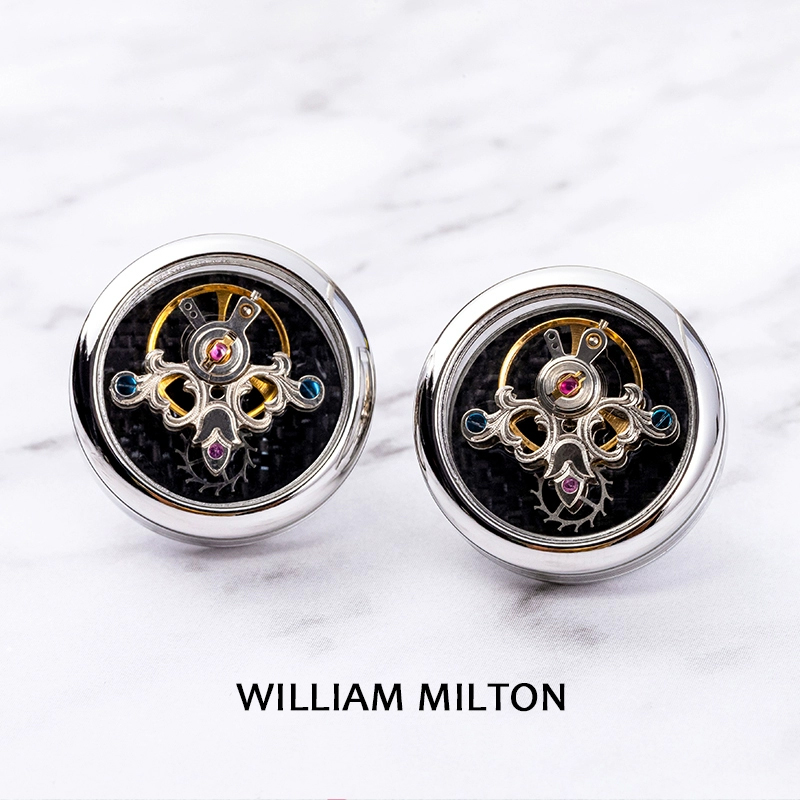 WILLIAMMILTON陀飞轮可转动袖扣
