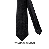 高级商务正装 WILLIAM MILTON国潮青云直上桑蚕丝手打领带男士 礼盒