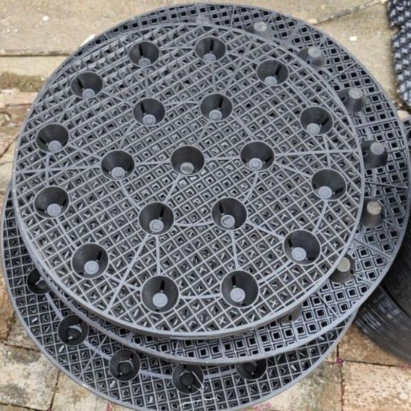 轮胎花盆专用地垫子控根器底盘育苗植树塑料容器圆形排水板大托座