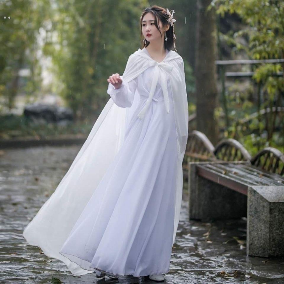 披风斗篷春秋夏古代衣服学生成人披肩外套拍照摄影合唱团服装汉服