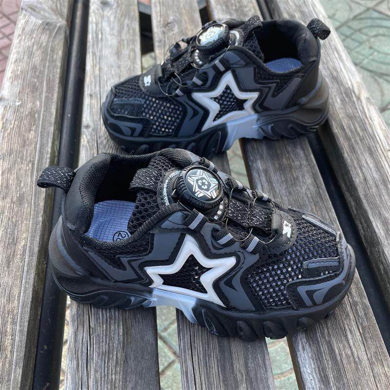 儿童运动鞋网面透气男童宝宝鞋子2025新款夏季轻便中小童女休闲鞋