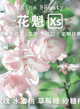 GAS COFFEE咖啡豆花魁XS埃塞古吉25产季日晒G1花香新鲜烘焙