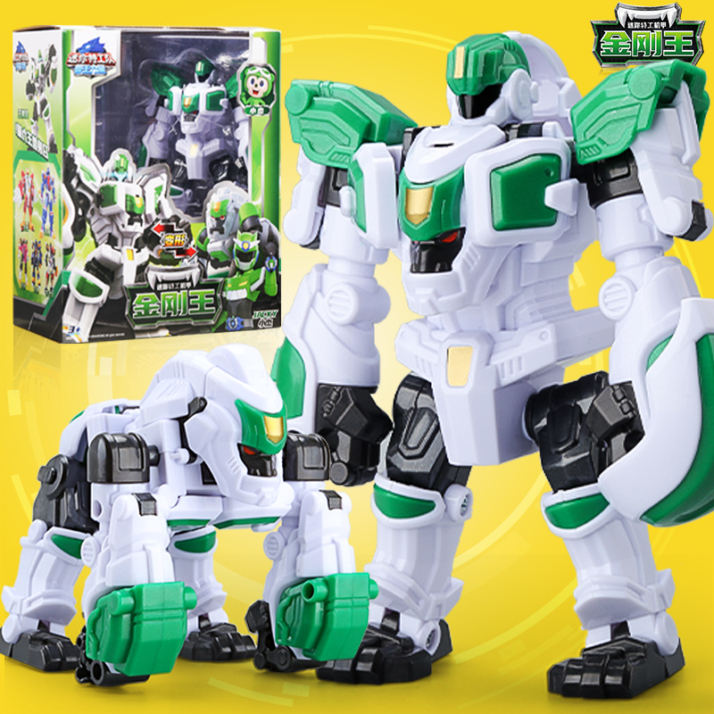 正版迷你特工队之兽王力