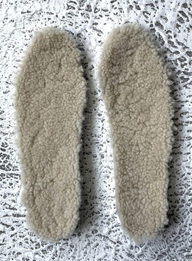 GGDB小脏鞋羊羔毛鞋垫真皮内增高冲孔天然乳胶减震休闲鞋男女鞋垫