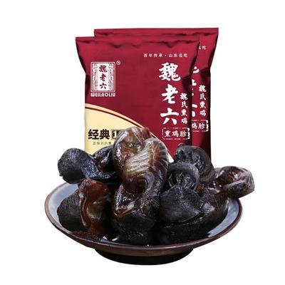 山东特产魏老六魏氏熏鸡聊城铁公鸡熏鸡胗开袋即食