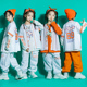 街舞儿童潮服酷帅少儿hiphop炸街童装 嘻哈男女童潮牌春节表演服装