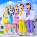 啦啦队幼儿园表演 服装 元 旦儿童合唱演出服朗诵小学生运动会开幕式